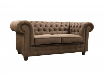 Chesterfield Cambridge 2-seater sofa office couch with bed function sofas couches